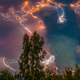 Illustration for article titled Stunning photos of colossal lightning in massive volcano eruption